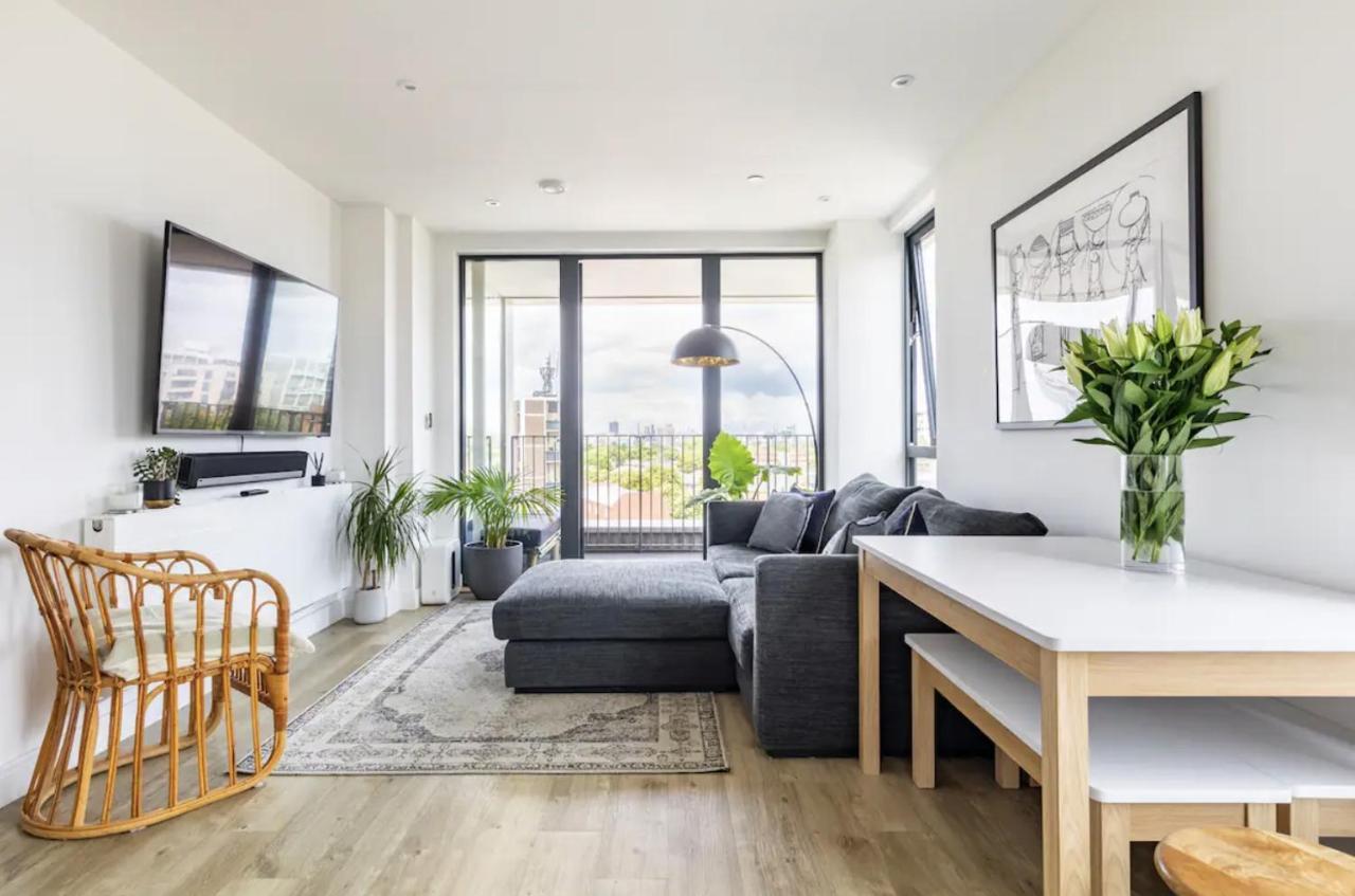 Modern 1 Bed L City Views L Work Space Лондон Экстерьер фото