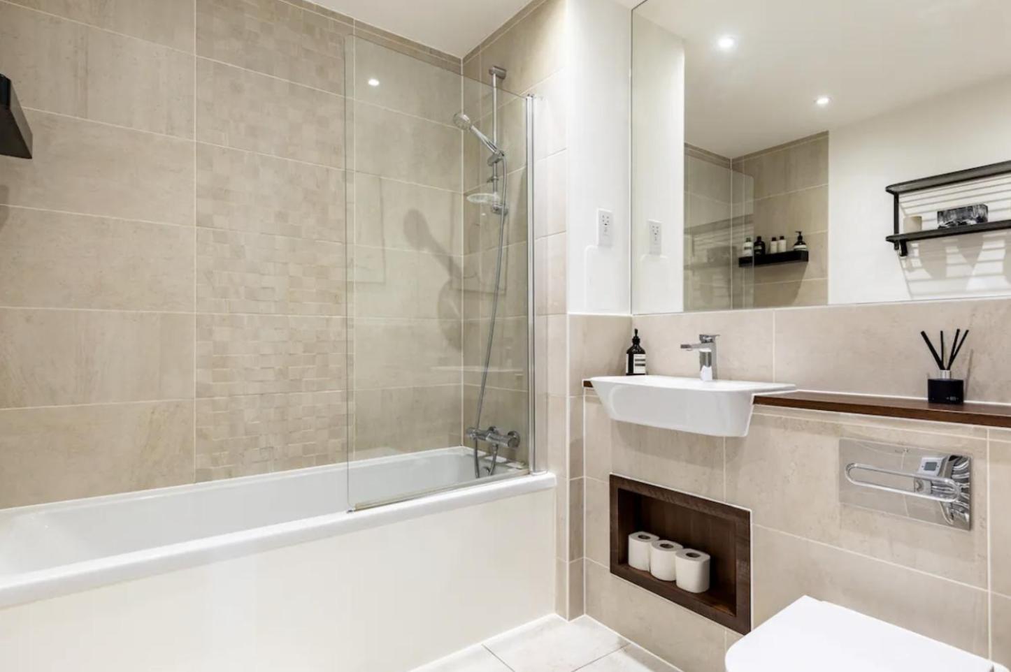 Modern 1 Bed L City Views L Work Space Лондон Экстерьер фото